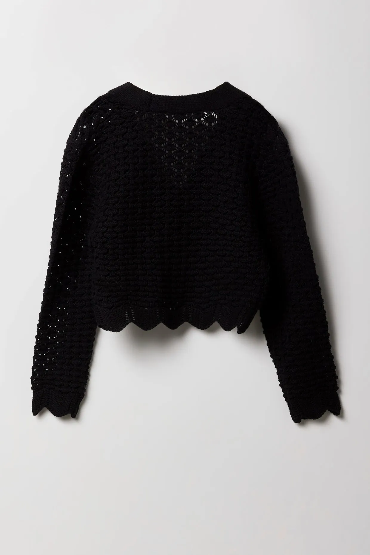 Cardigan en tricot ouvert avec attache à l'avant pour filles sold by Urban Planet product image thumbnail 4