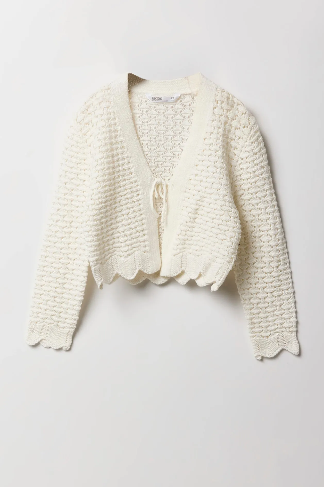 Cardigan en tricot ouvert avec attache à l'avant pour filles sold by Urban Planet product image thumbnail 5
