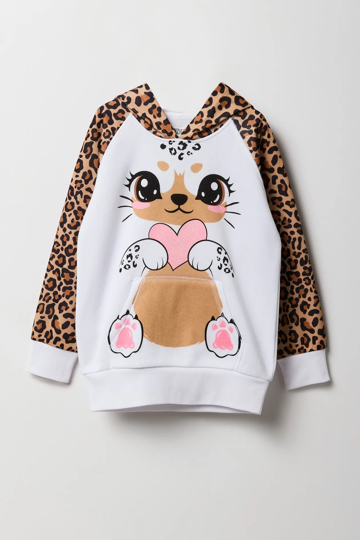 Girls Cheetah Character Hoodie sold by Urban Planet product image thumbnail 2