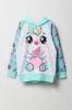 Haut à capuchon avec imprimé Seashell Unicorn pour fille sold by Urban Planet