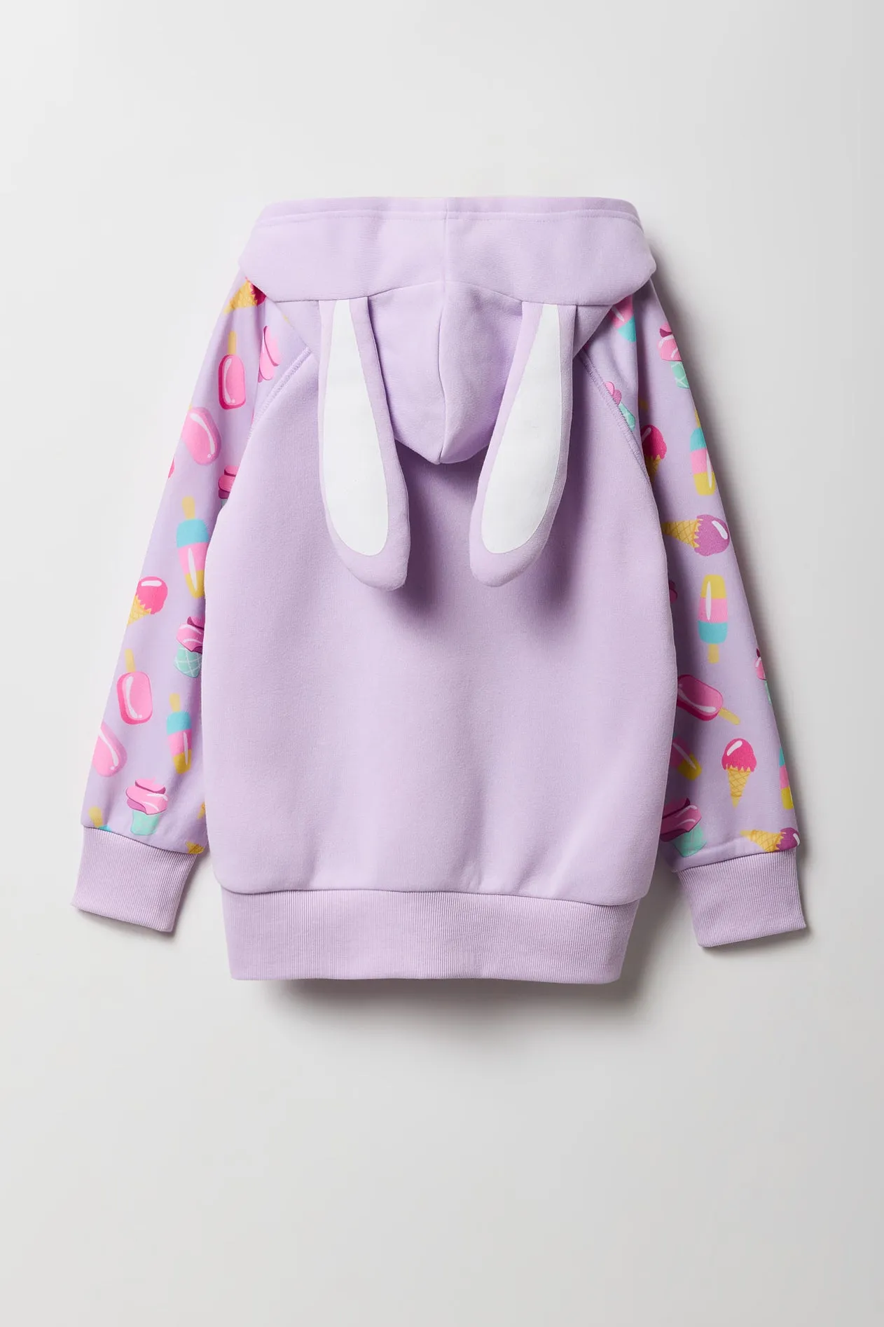 Girls Ice Cream Bunny Zip-Up Character Hoodie sold by Urban Planet product image thumbnail 3