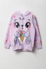 Haut à capuchon avec imprimé Ice Cream Bunny et fermeture à glissière pour fille sold by Urban Planet