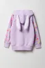Haut à capuchon avec imprimé Ice Cream Bunny et fermeture à glissière pour fille sold by Urban Planet
