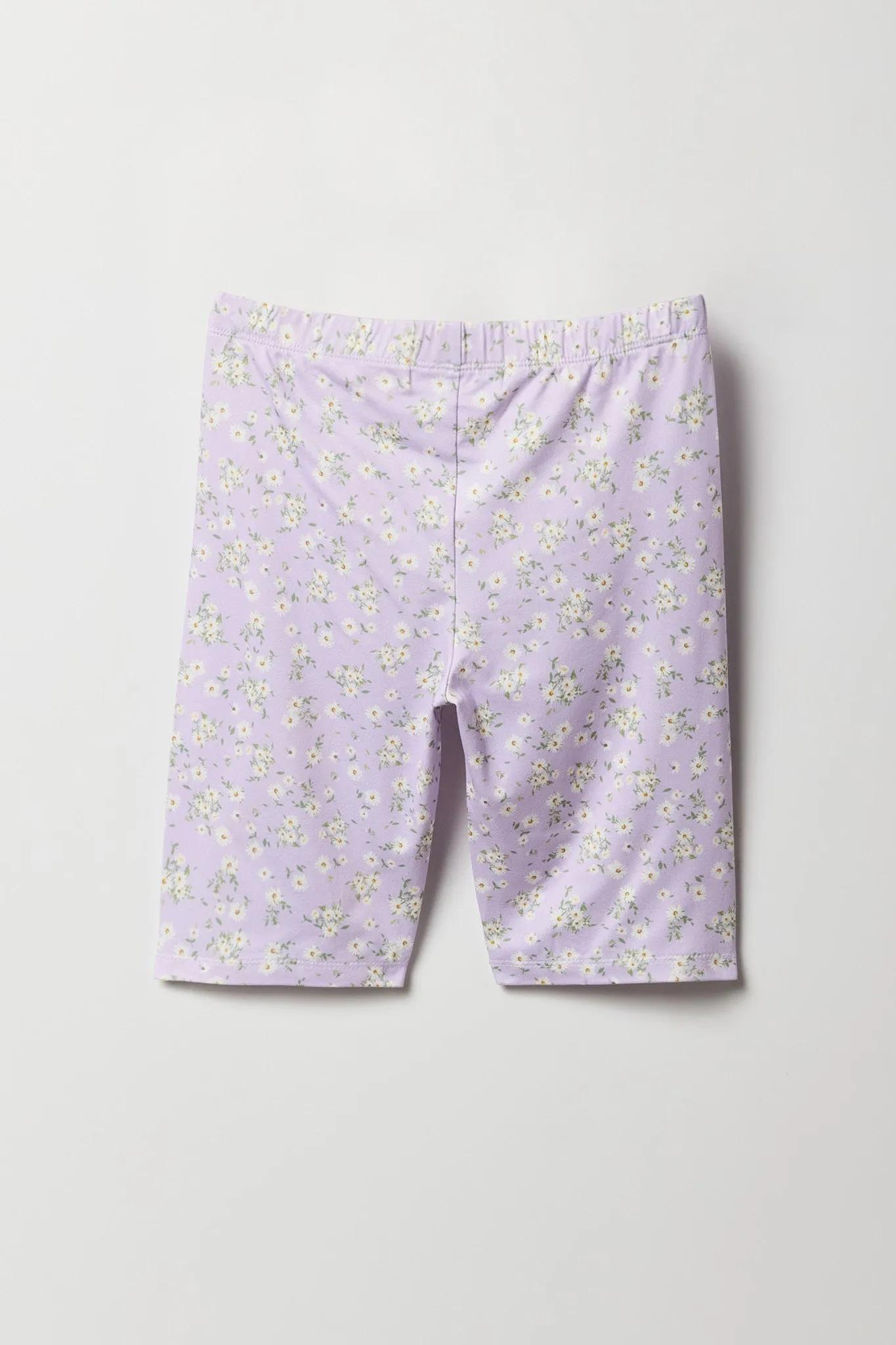 Ensemble avec short de cycliste uni et imprimé pour fille sold by Urban Planet product image thumbnail 2