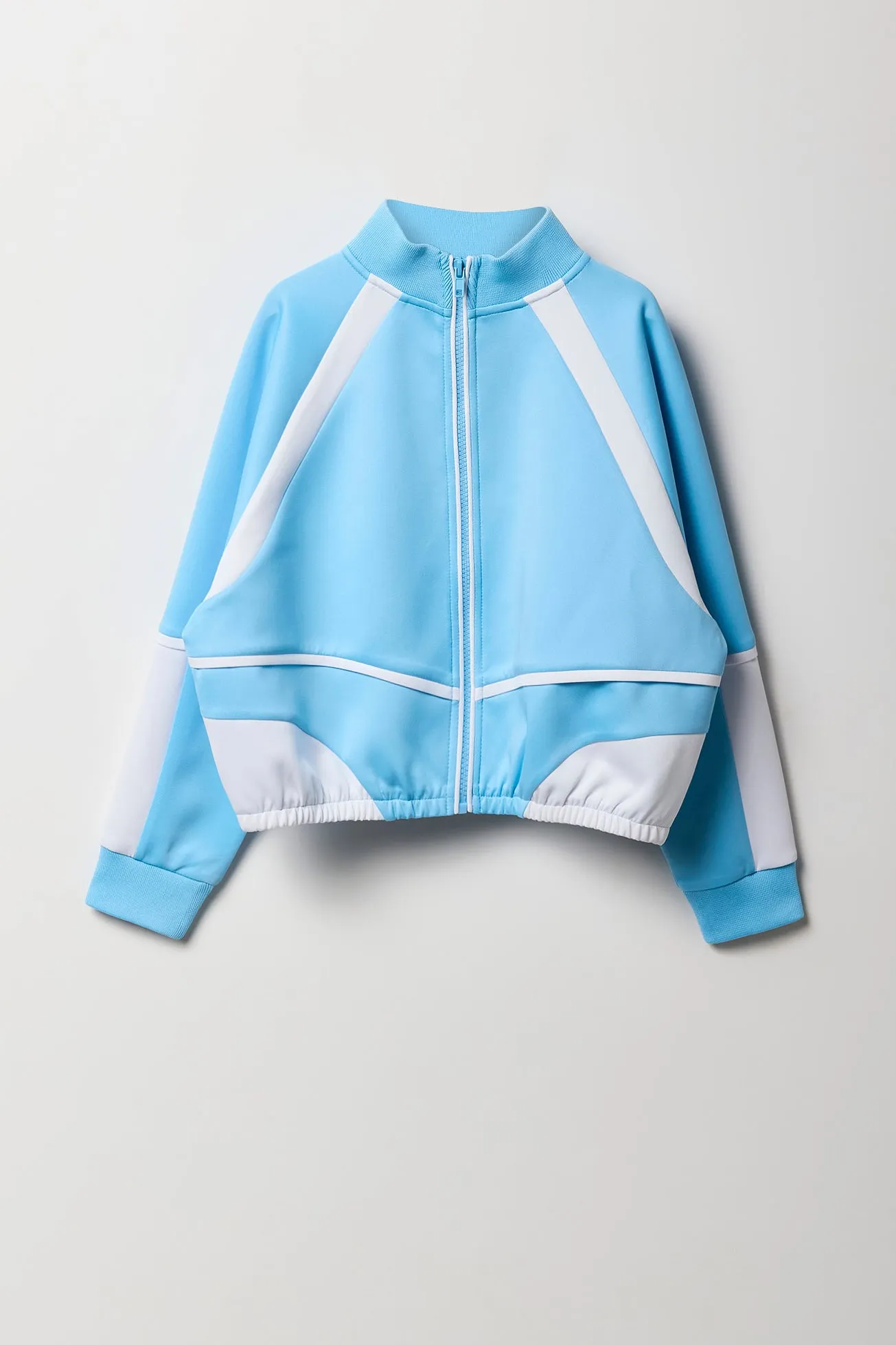 Girls Active Colourblock Zip-Up Jacket sold by Urban Planet