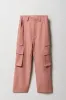 Girls Straight Leg Cargo Pant sold by Urban Planet