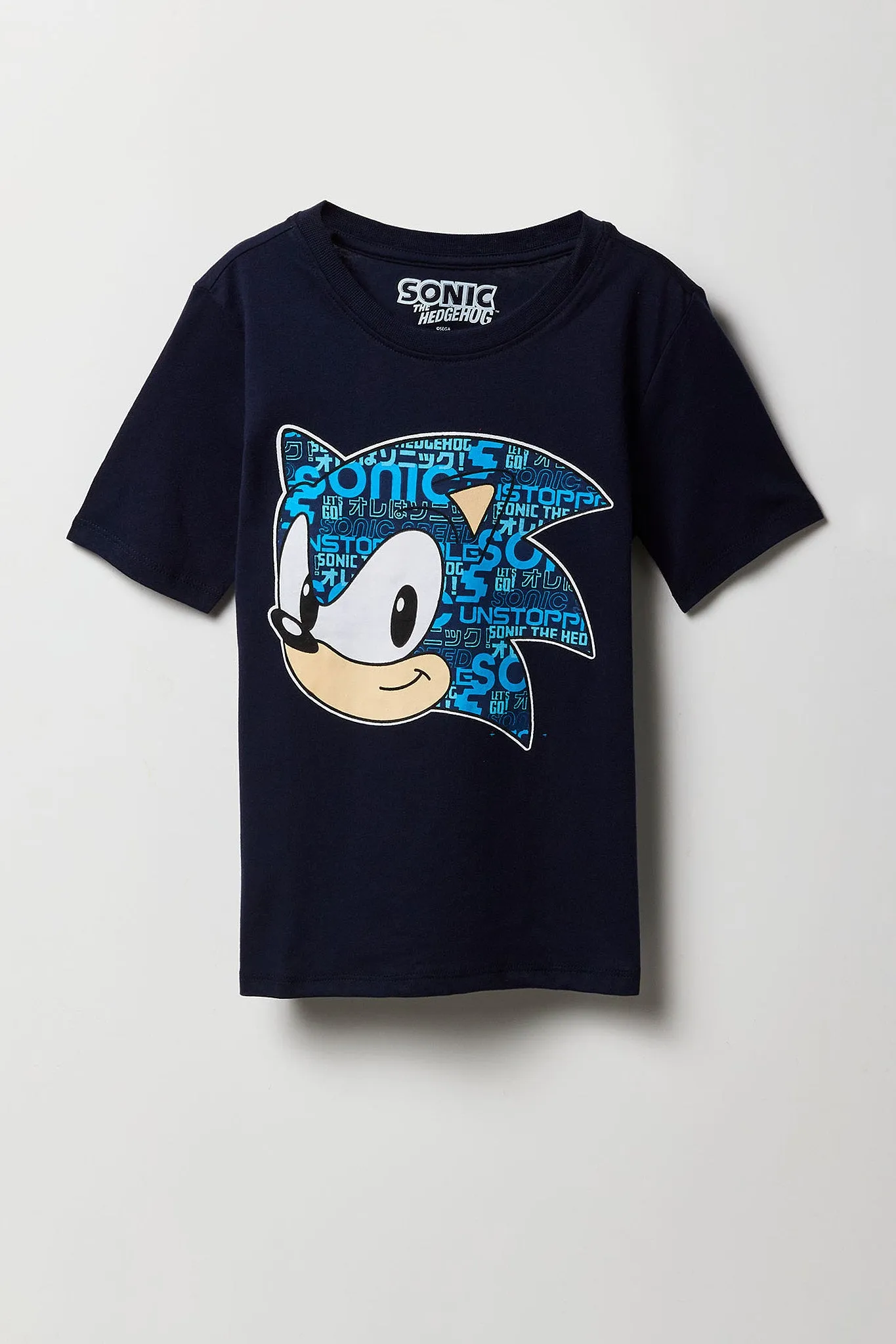 T-shirt à imprimé Sonic the Hedgehog pour garçon sold by Urban Planet