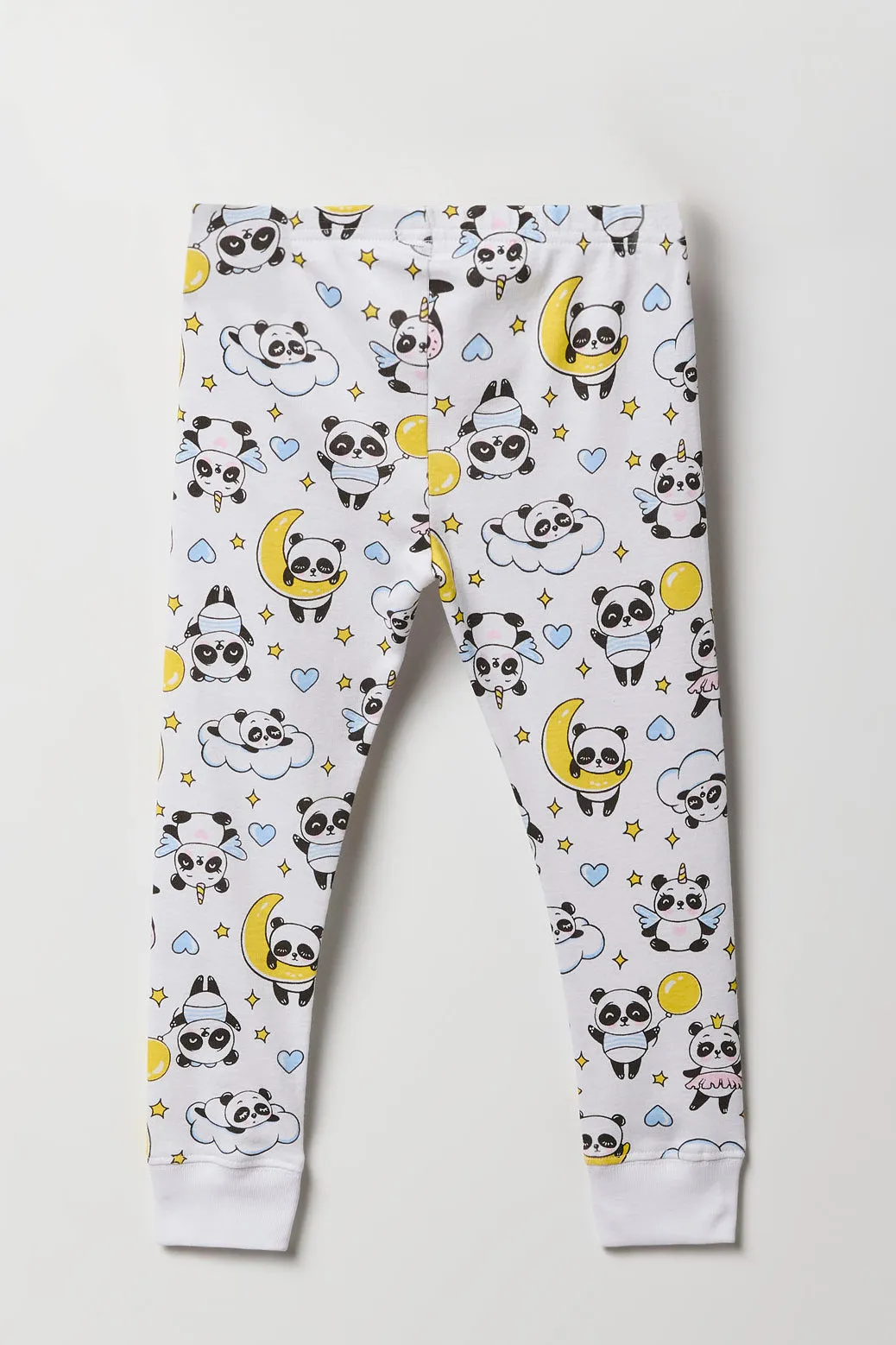 Ensemble pyjama avec t-shirt et jogger imprimés pour toute-petite sold by Urban Planet product image thumbnail 5
