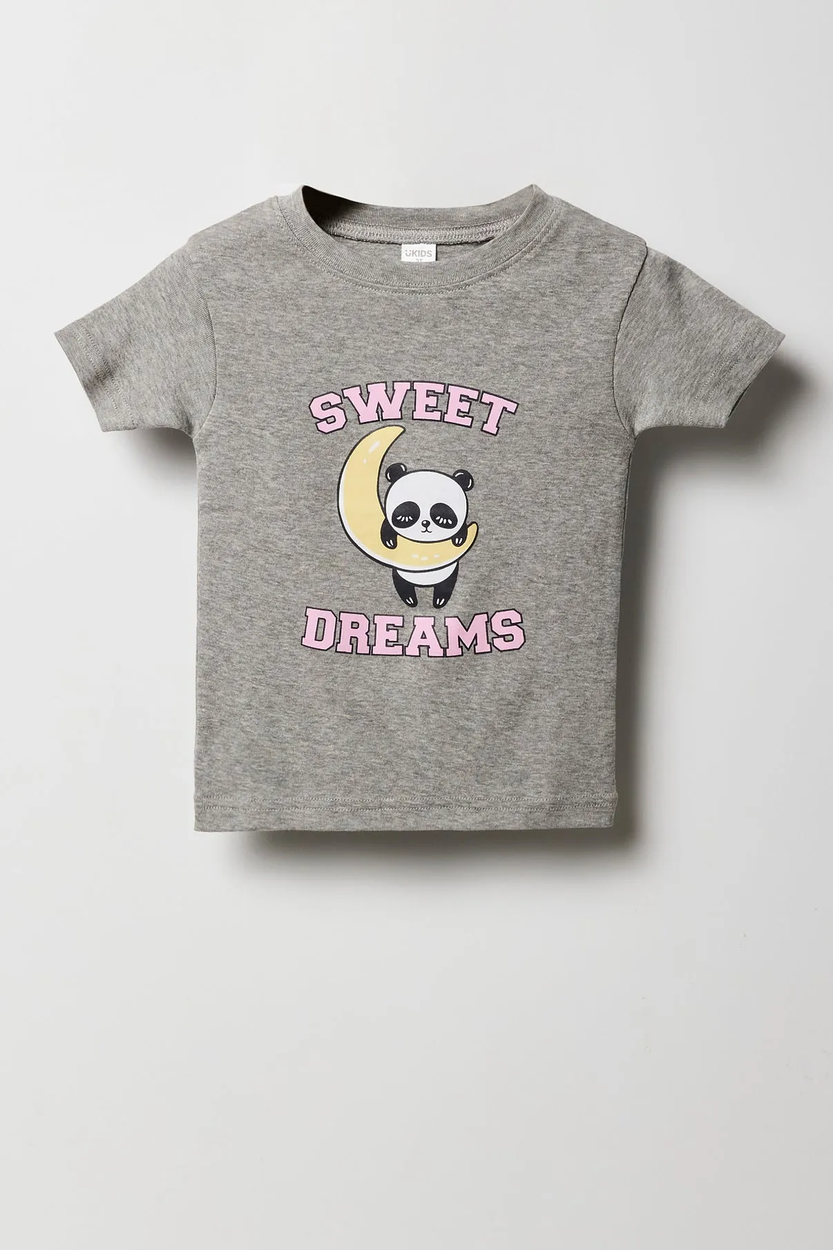 Ensemble pyjama avec t-shirt et jogger imprimés pour toute-petite sold by Urban Planet product image thumbnail 2