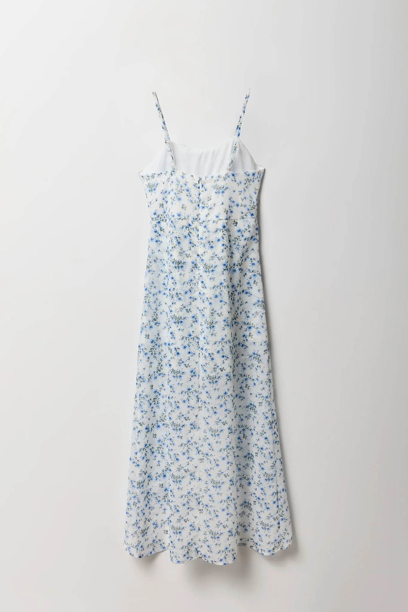 Girls Chiffon Floral Overlay Romper sold by Urban Planet product image thumbnail 4