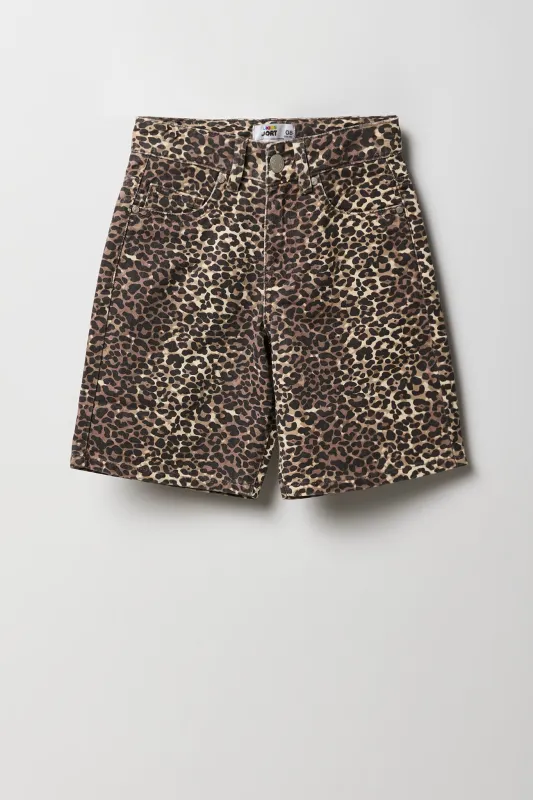 Jort avec motif guépard pour fille sold by Urban Planet