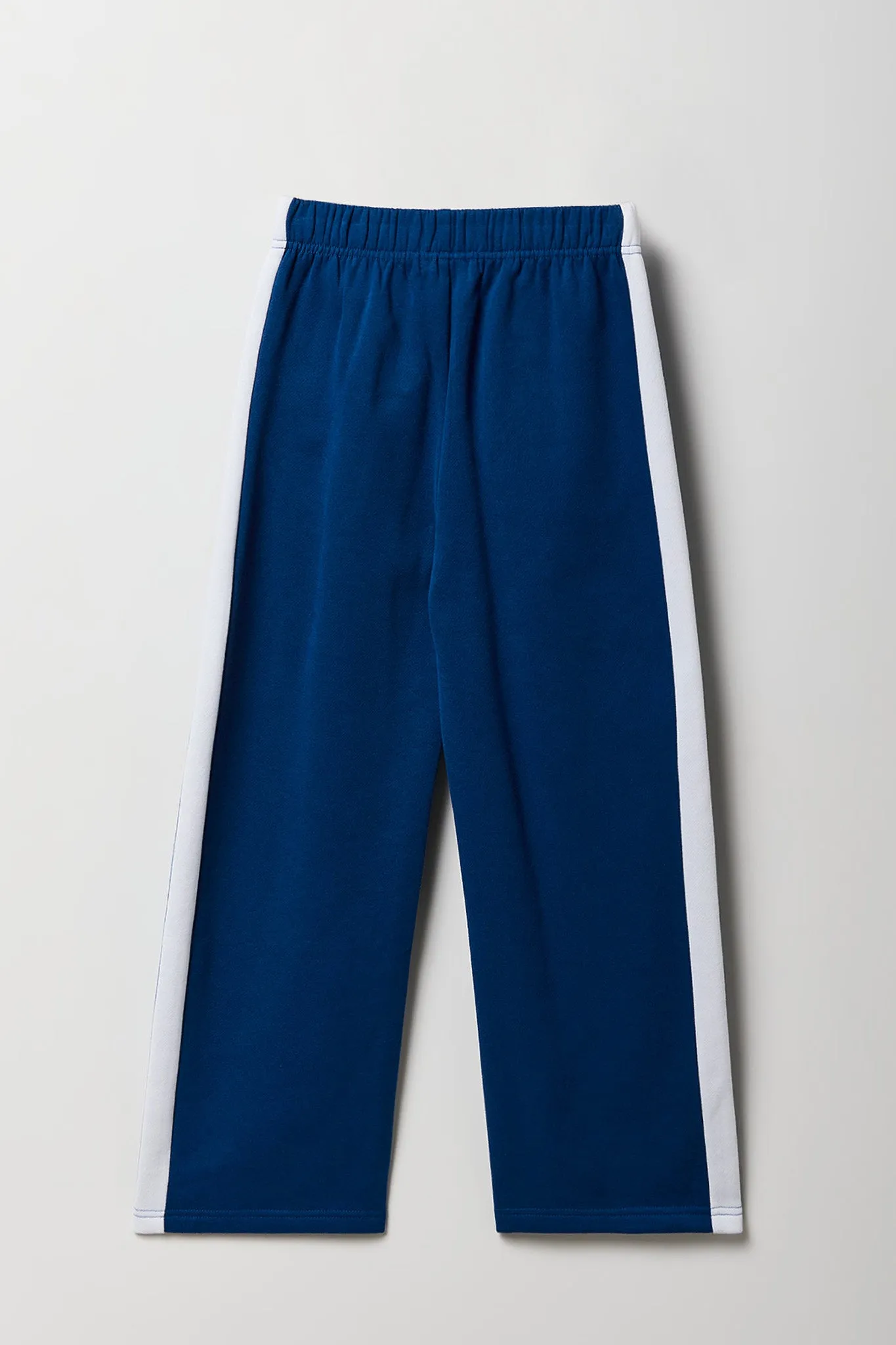 Girls Side Striped Wide Leg Fleece Sweatpant sold by Urban Planet product image thumbnail 2