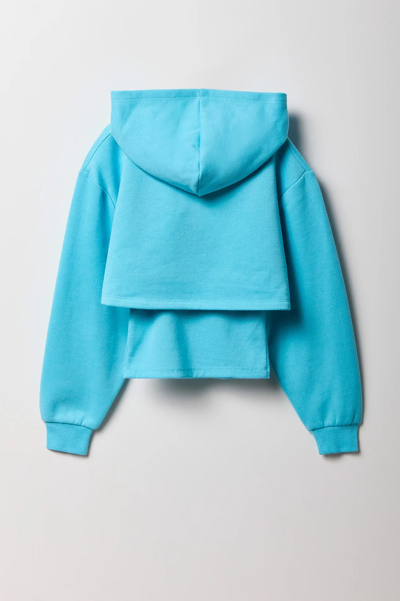 Girls Embroidered Hoodie & Tank 2 Piece Set sold by Urban Planet product image thumbnail 5