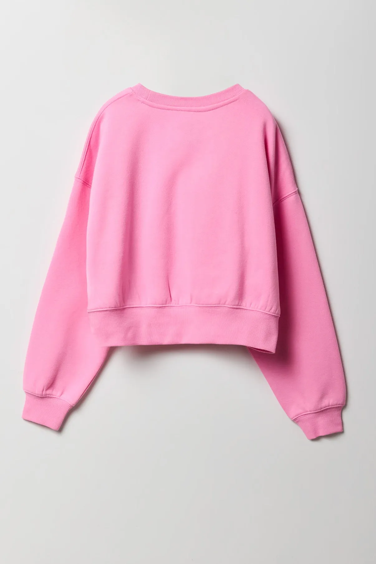 Girls 44 Graphic Fleece Sweatshirt sold by Urban Planet product image thumbnail 2