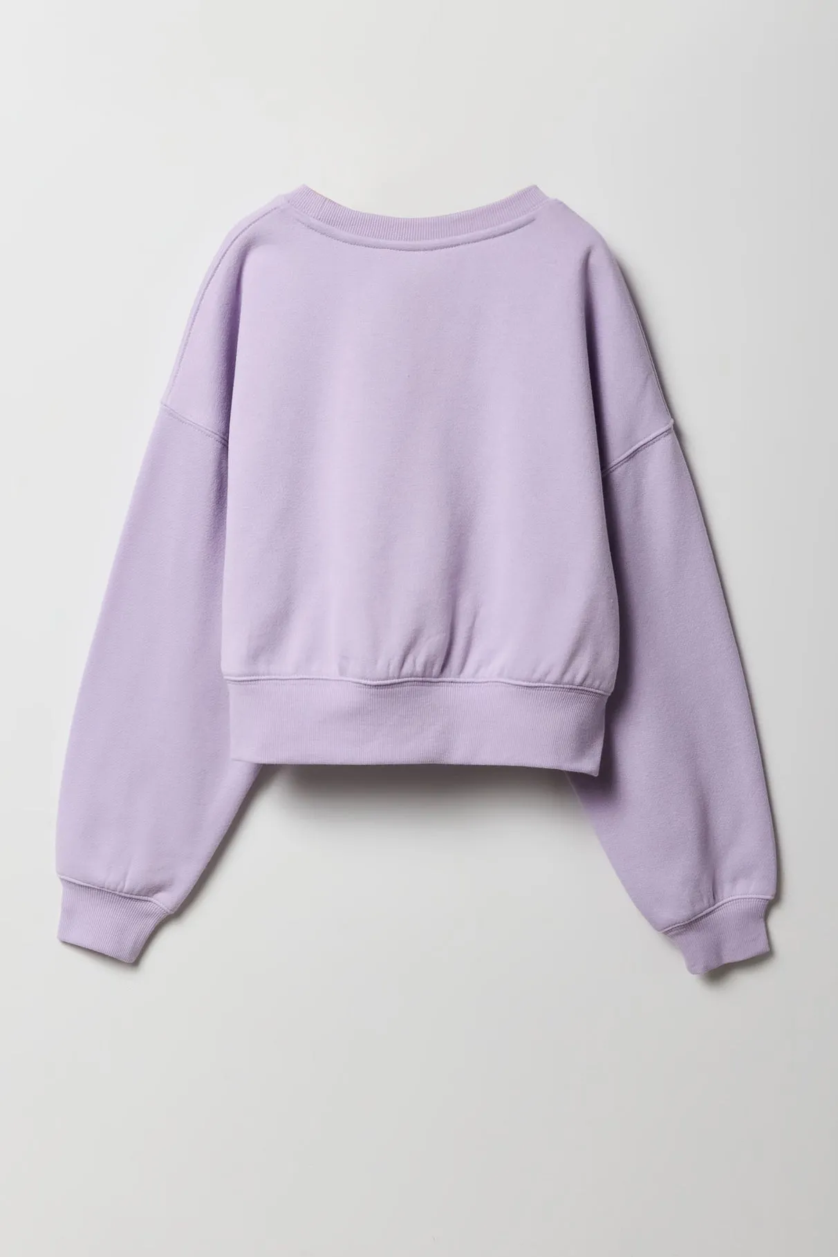 Girls Paris Patched Fleece Sweatshirt sold by Urban Planet product image thumbnail 2