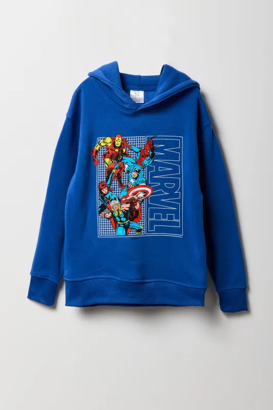 Boys Marvel Graphic Fleece Hoodie sold by Urban Planet