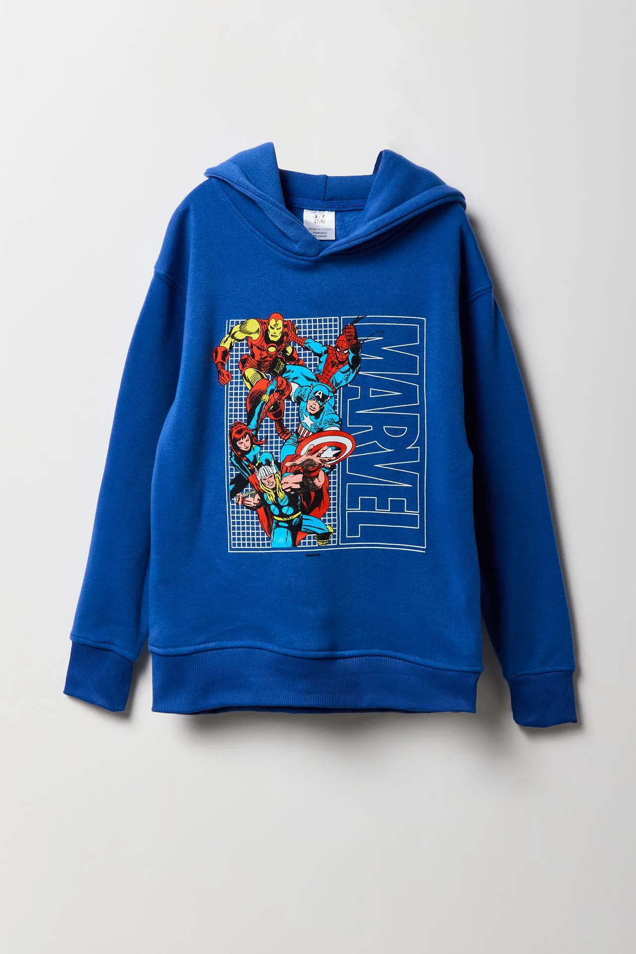 Boys Marvel Graphic Fleece Hoodie sold by Urban Planet