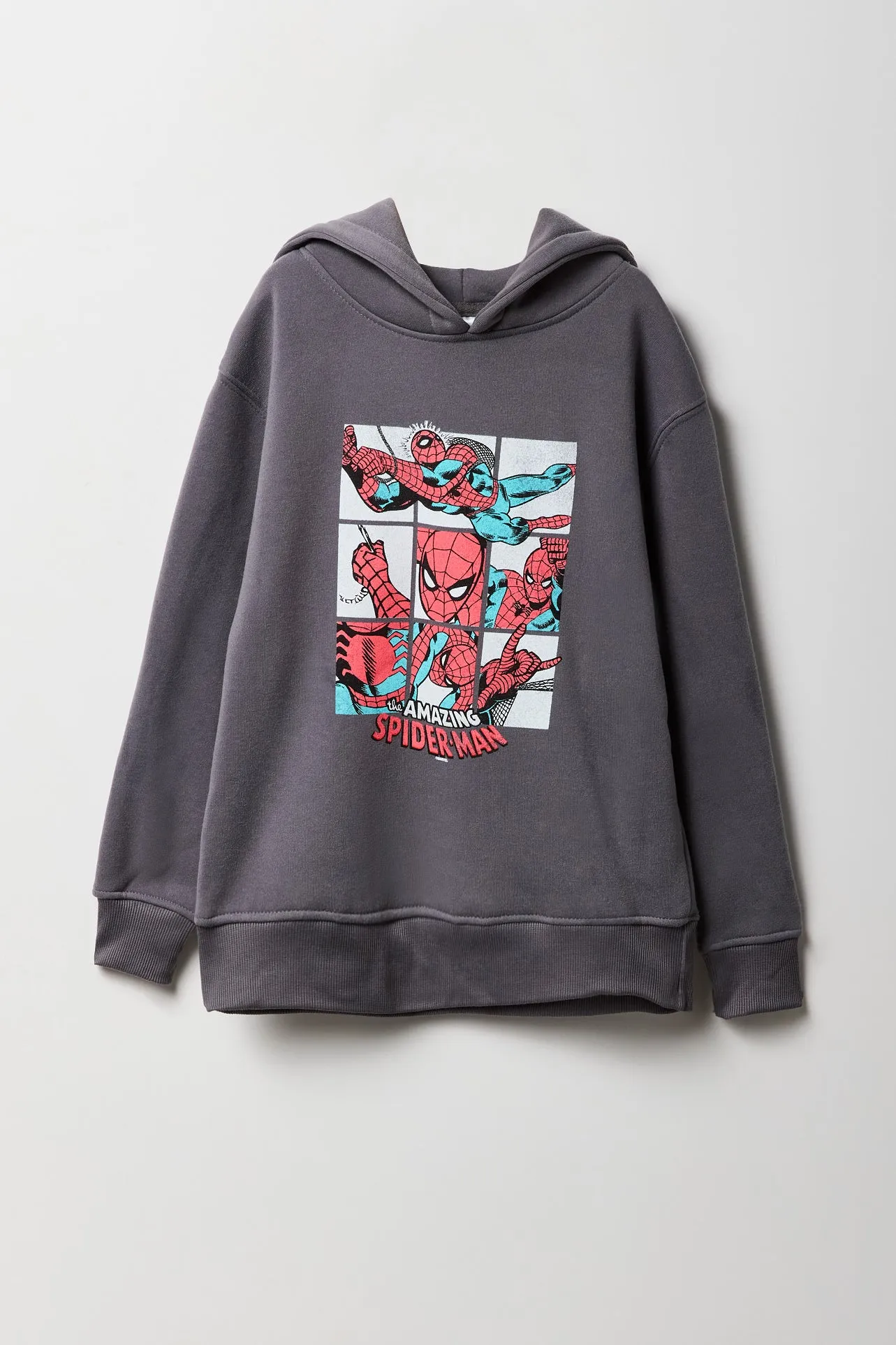 Boys Amazing Spiderman Graphic Fleece Hoodie sold by Urban Planet