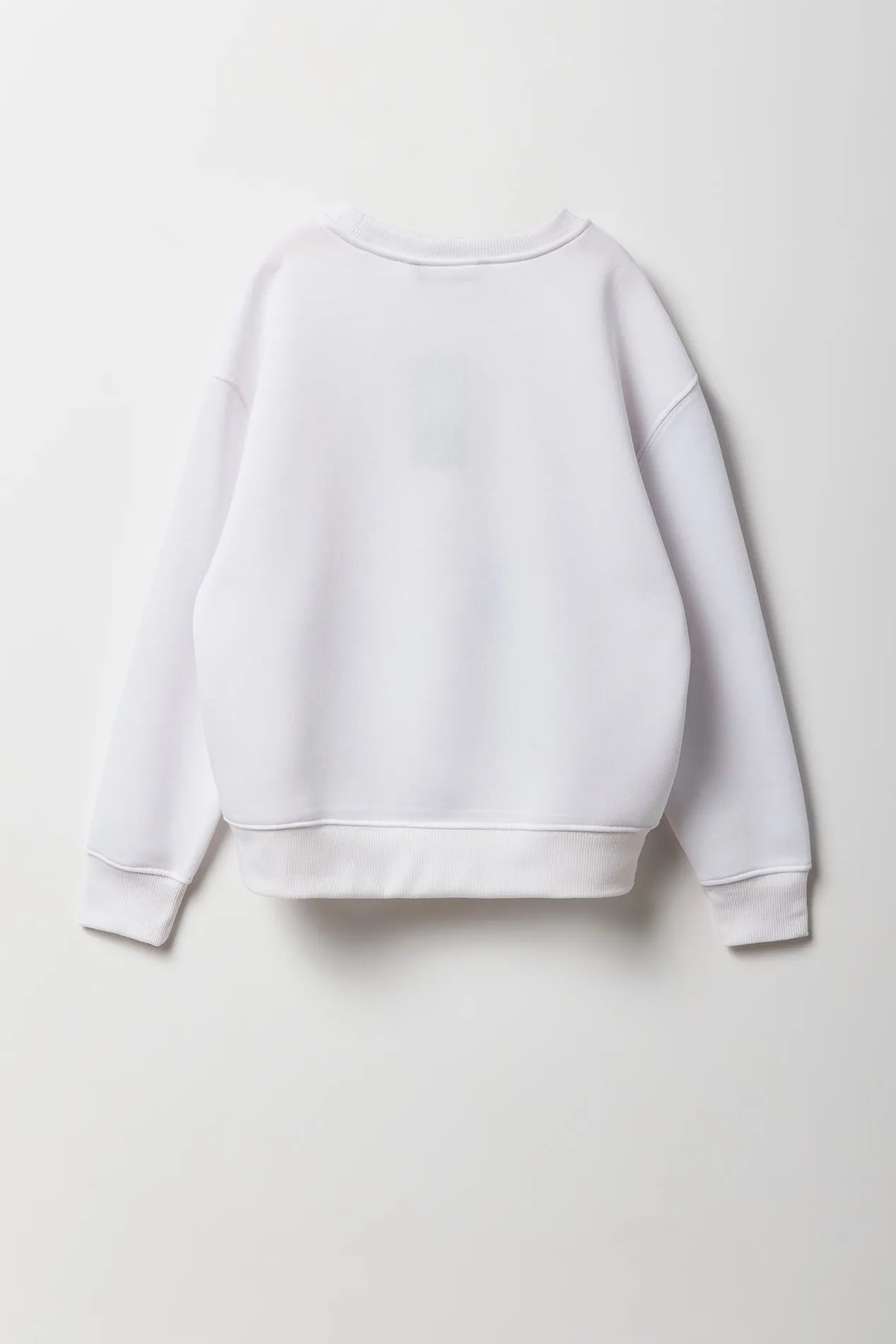 Boys Varsity Basketball Chenille Embroidered Graphic Fleece Sweatshirt sold by Urban Planet product image thumbnail 2