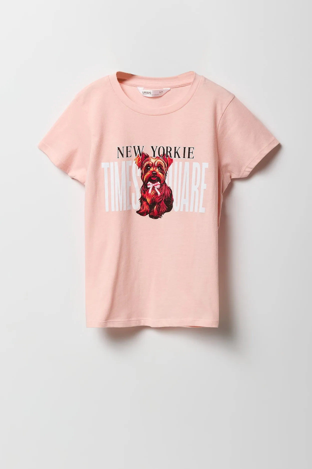 T-shirt à imprimé New Yorkie pour filles sold by Urban Planet