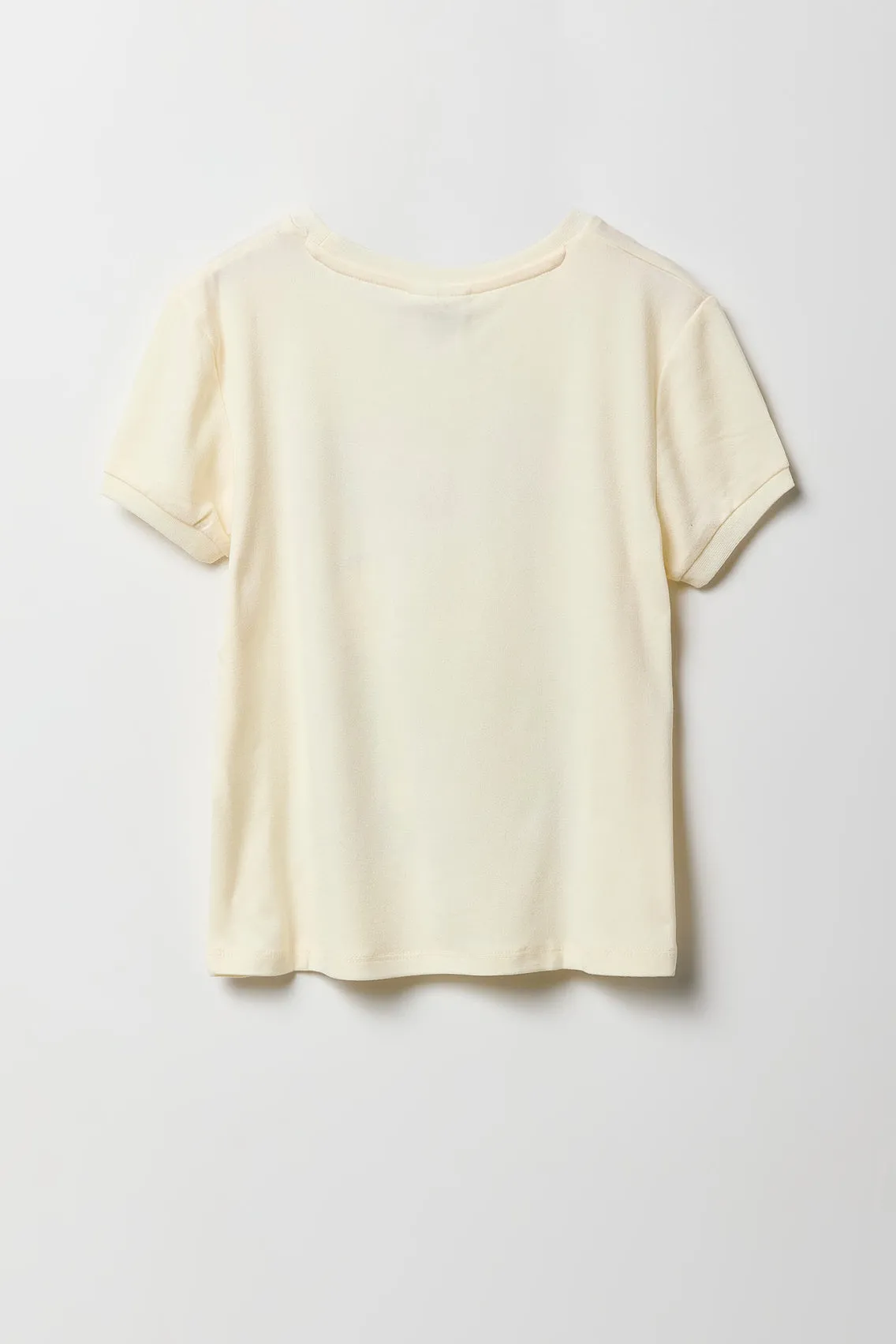 Girls Keroppi T-Shirt & Plush Short 2 Piece Pajama Set sold by Urban Planet product image thumbnail 3