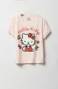 Ensemble-pyjama t-shirt à imprimé Hello Kitty avec cerises et short pelucheux pour filles sold by Urban Planet