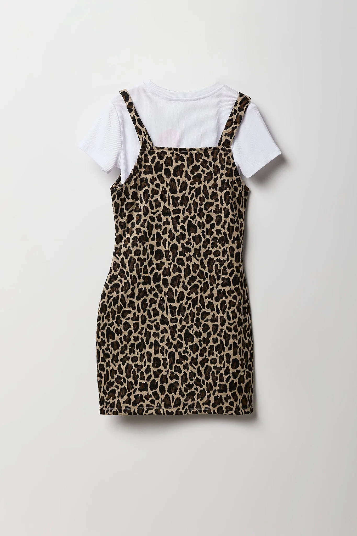 Ensemble avec robe en tricot jacquard et haut à manches courtes pour fille sold by Urban Planet product image thumbnail 2