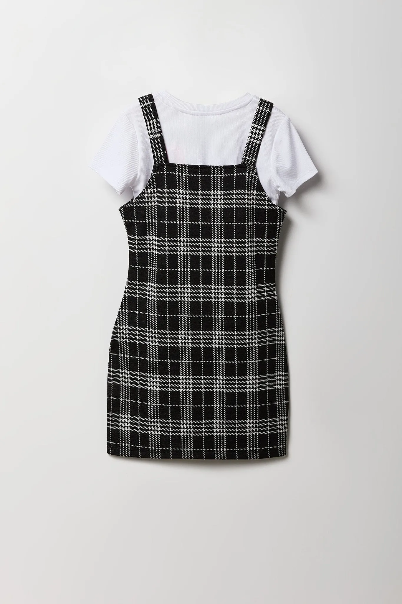 Ensemble avec robe en tricot jacquard et haut à manches courtes pour fille sold by Urban Planet product image thumbnail 4