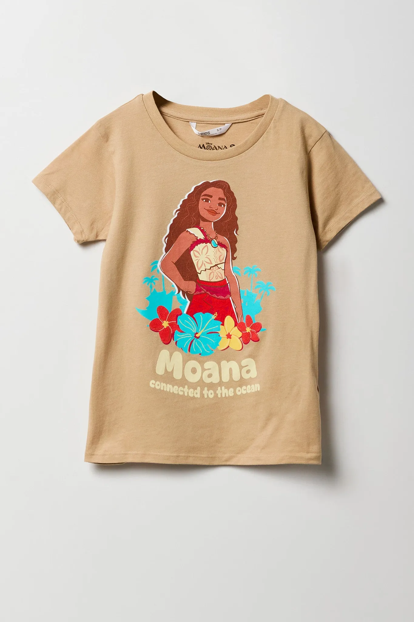 Girls Moana Graphic T-Shirt sold by Urban Planet