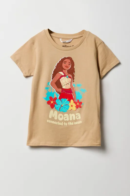 T-shirt à imprimé Moana pour fille sold by Urban Planet