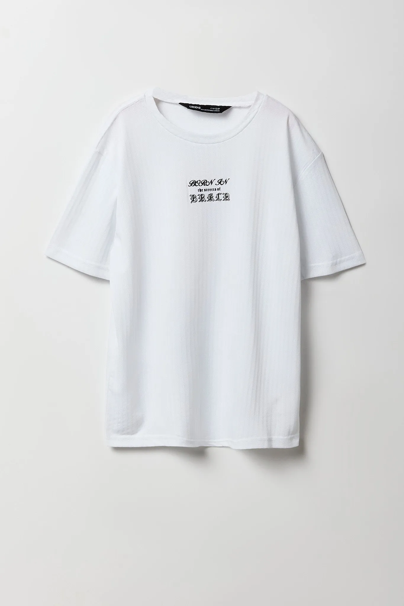 Boys Textured New York Graphic T-Shirt sold by Urban Planet