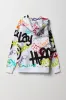 Boys Graffiti Print Hoodie sold by Urban Planet