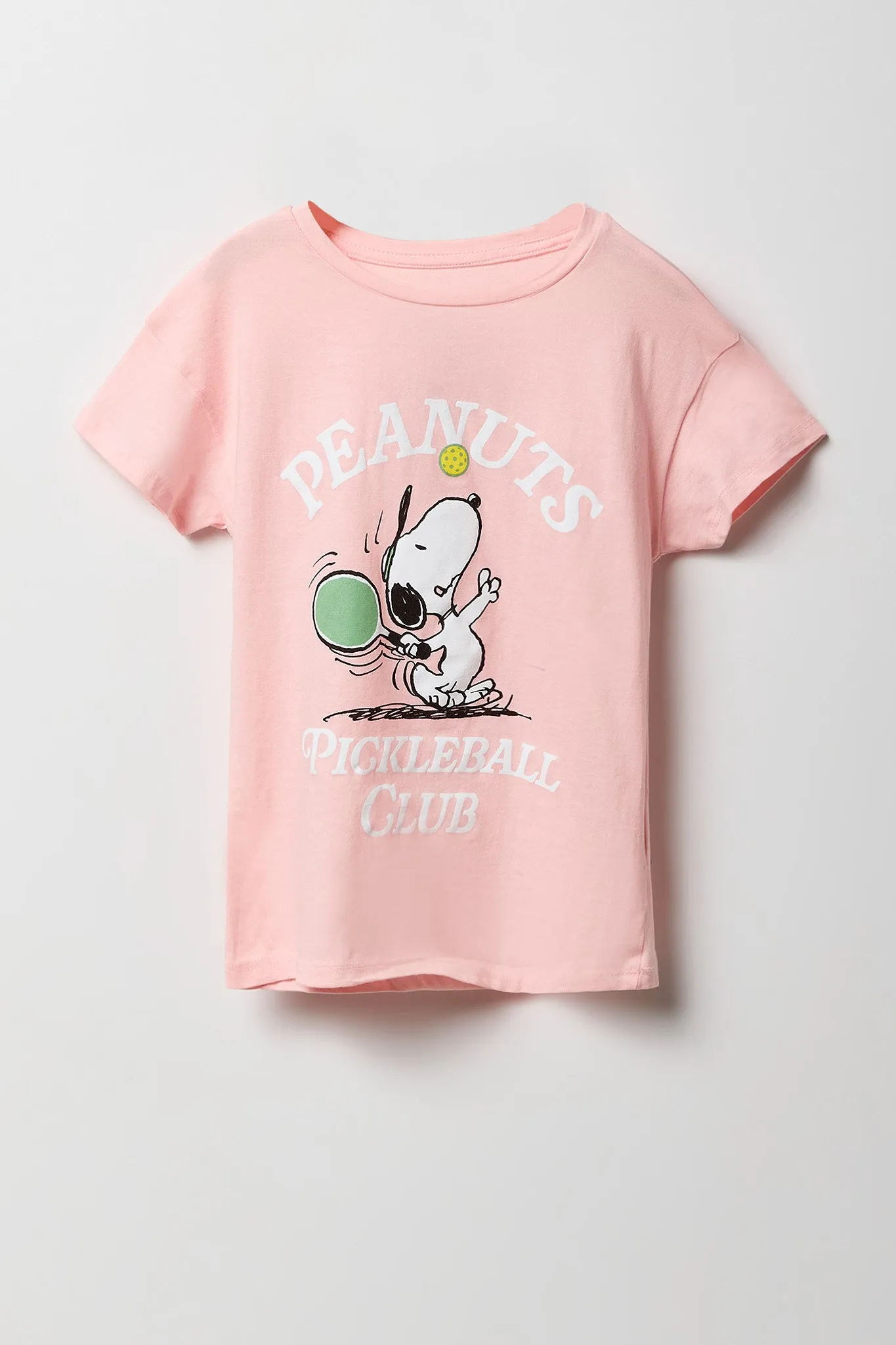 Girls Peanuts Pickleball Club Graphic T-Shirt sold by Urban Planet