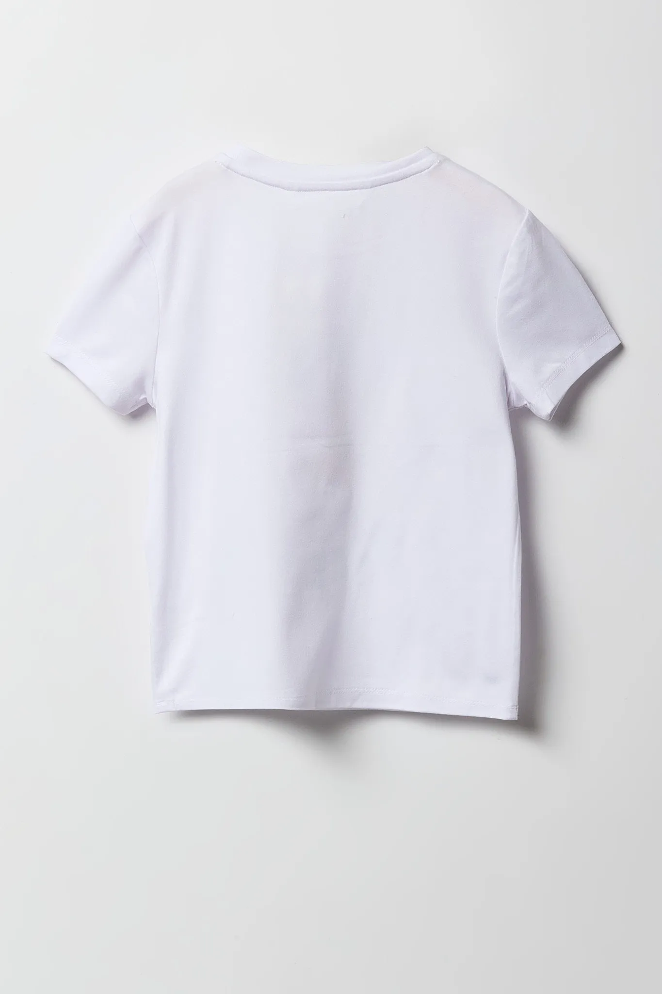 Girls Graphic T-Shirt & Plush Short 2 Piece Pajama Set sold by Urban Planet product image thumbnail 3