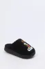 Girls Odie & Garfield Sherpa Slippers sold by Urban Planet