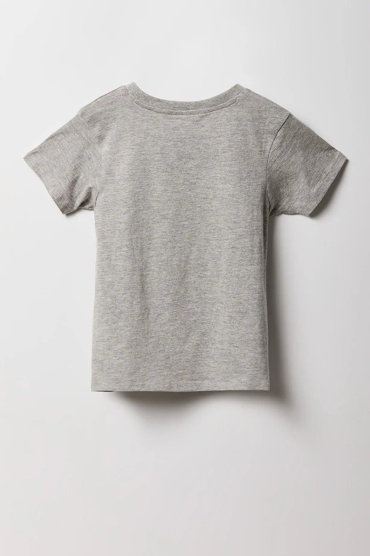 Girls Grey Stitch & Angel Graphic T-Shirt sold by Urban Planet product image thumbnail 2