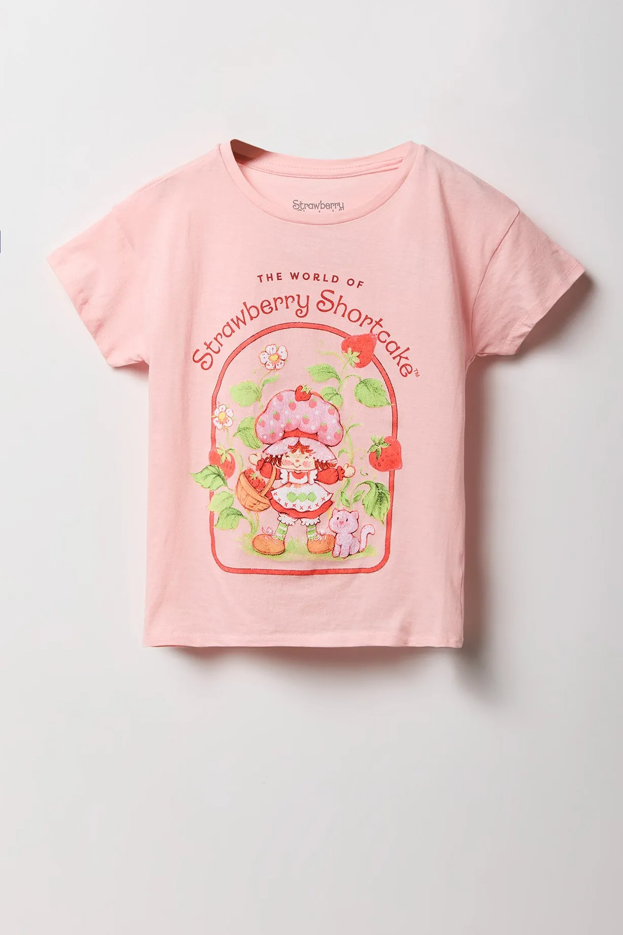 Girls Strawberry Shortcake Graphic T-Shirt sold by Urban Planet