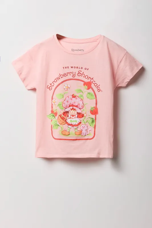T-shirt à imprimé Strawberry Shortcake pour fille sold by Urban Planet