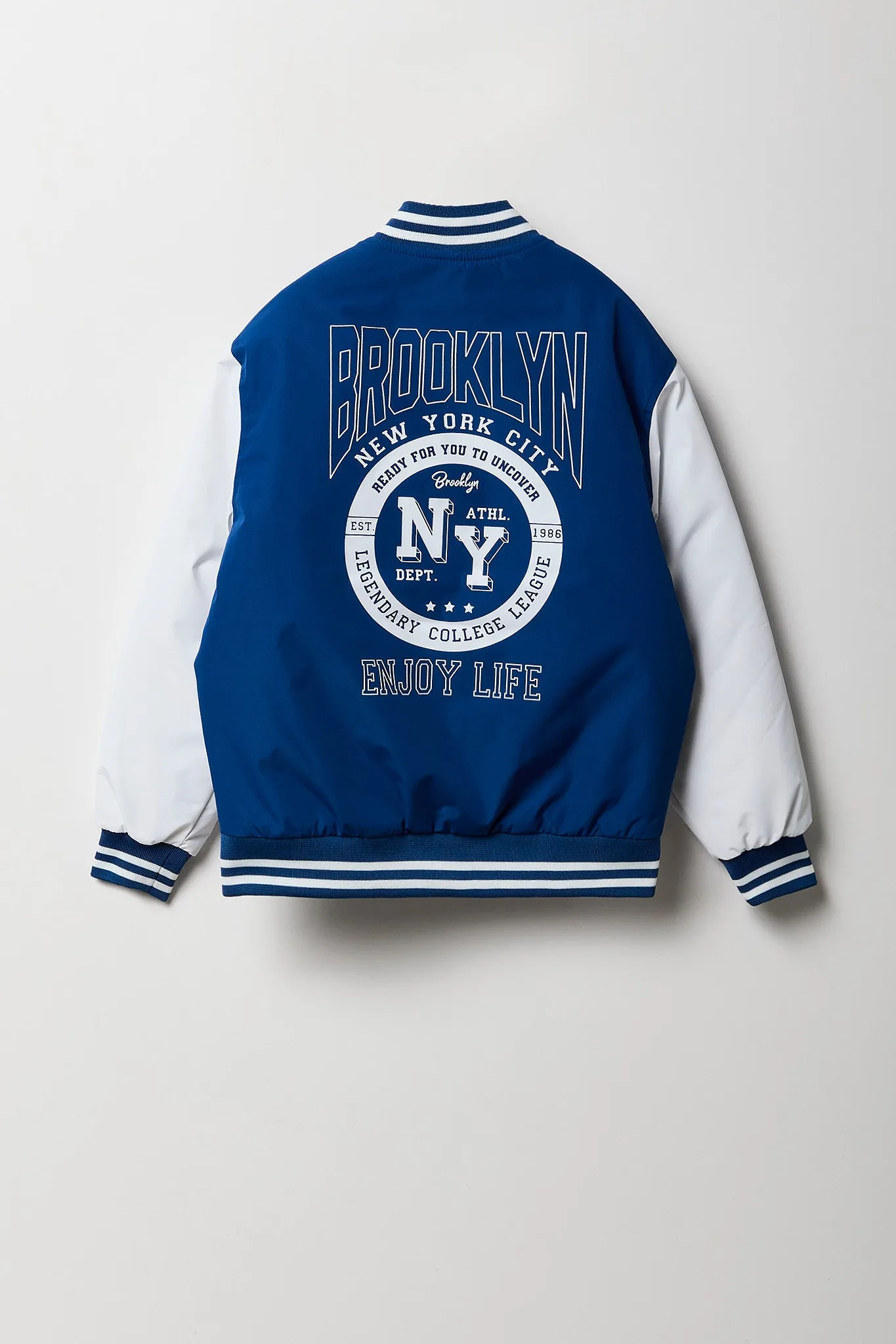 Boys Varsity Jacket sold by Urban Planet