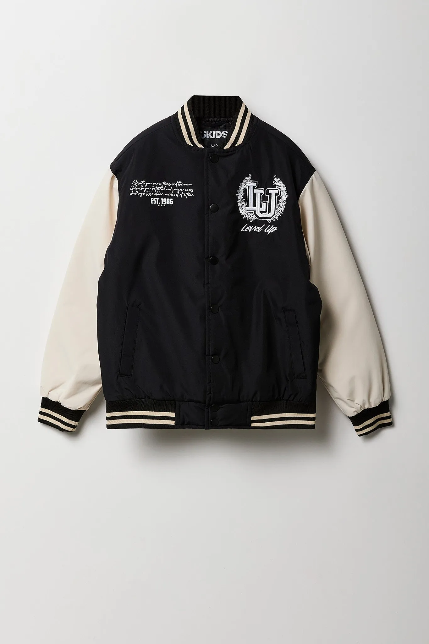 Boys Varsity Jacket sold by Urban Planet product image thumbnail 4