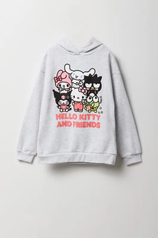 Girls Hello Kitty & Friends Graphic Fleece Hoodie sold by Urban Planet