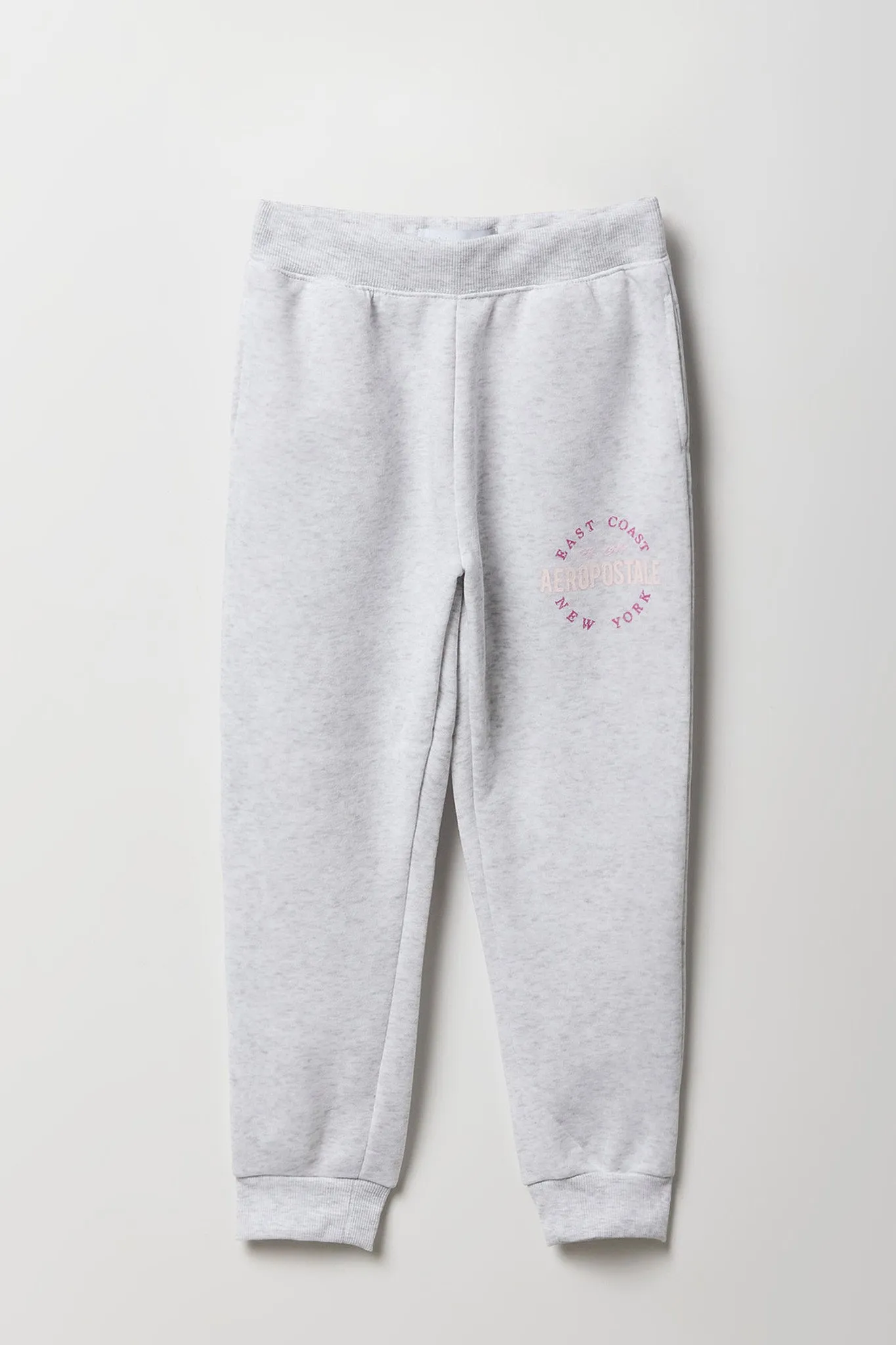 Girls Aero East Coast Graphic Fleece Jogger sold by Urban Planet