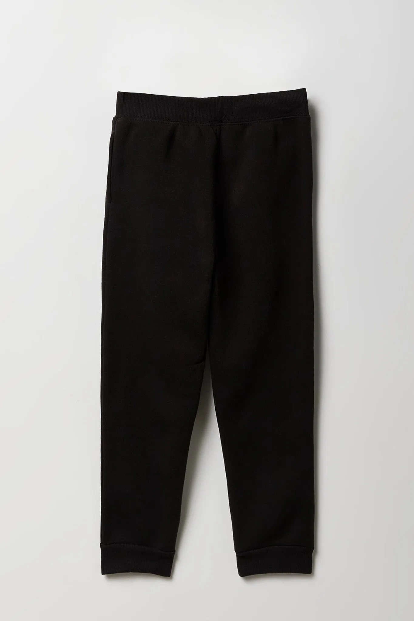 Jogger en molleton noir avec motif brodé Aero pour fille sold by Urban Planet product image thumbnail 2