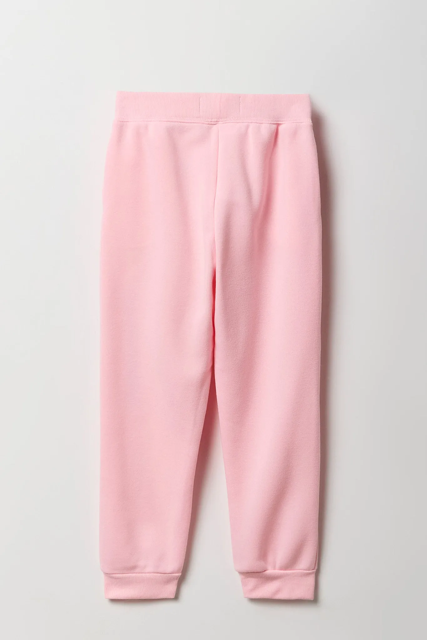 Jogger en molleton rose avec motif brodé Aero pour fille sold by Urban Planet product image thumbnail 2
