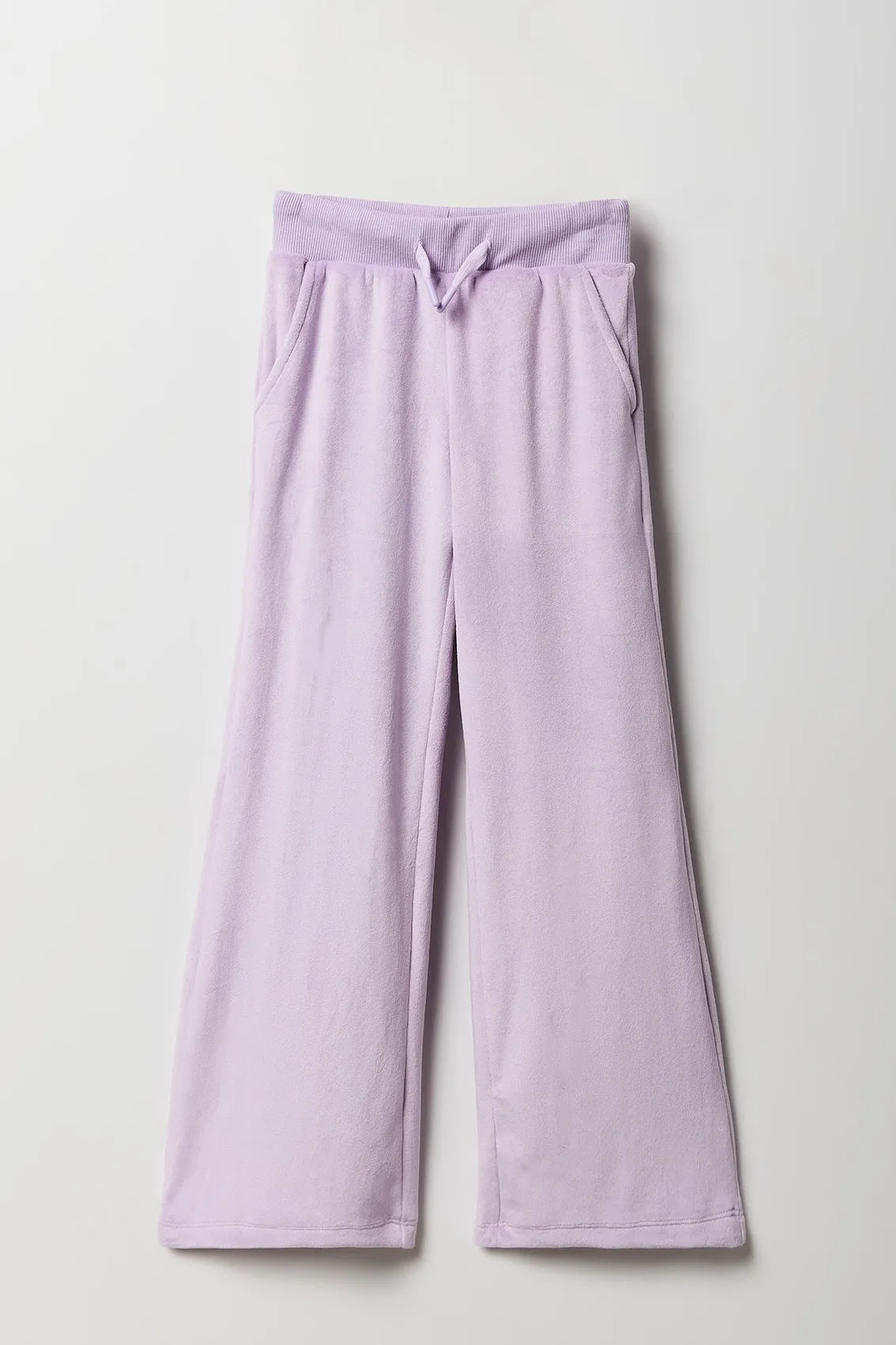 Girls Aeropostale Velour Wide Leg Pant sold by Urban Planet