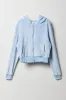 Girls Aeropostale Velour Zip-Up Hoodie sold by Urban Planet