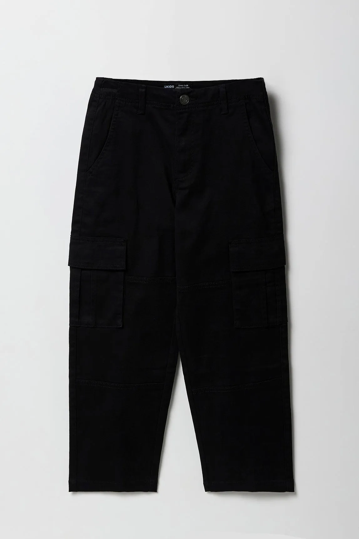 Boys Straight Leg Cargo Pant sold by Urban Planet product image thumbnail 3
