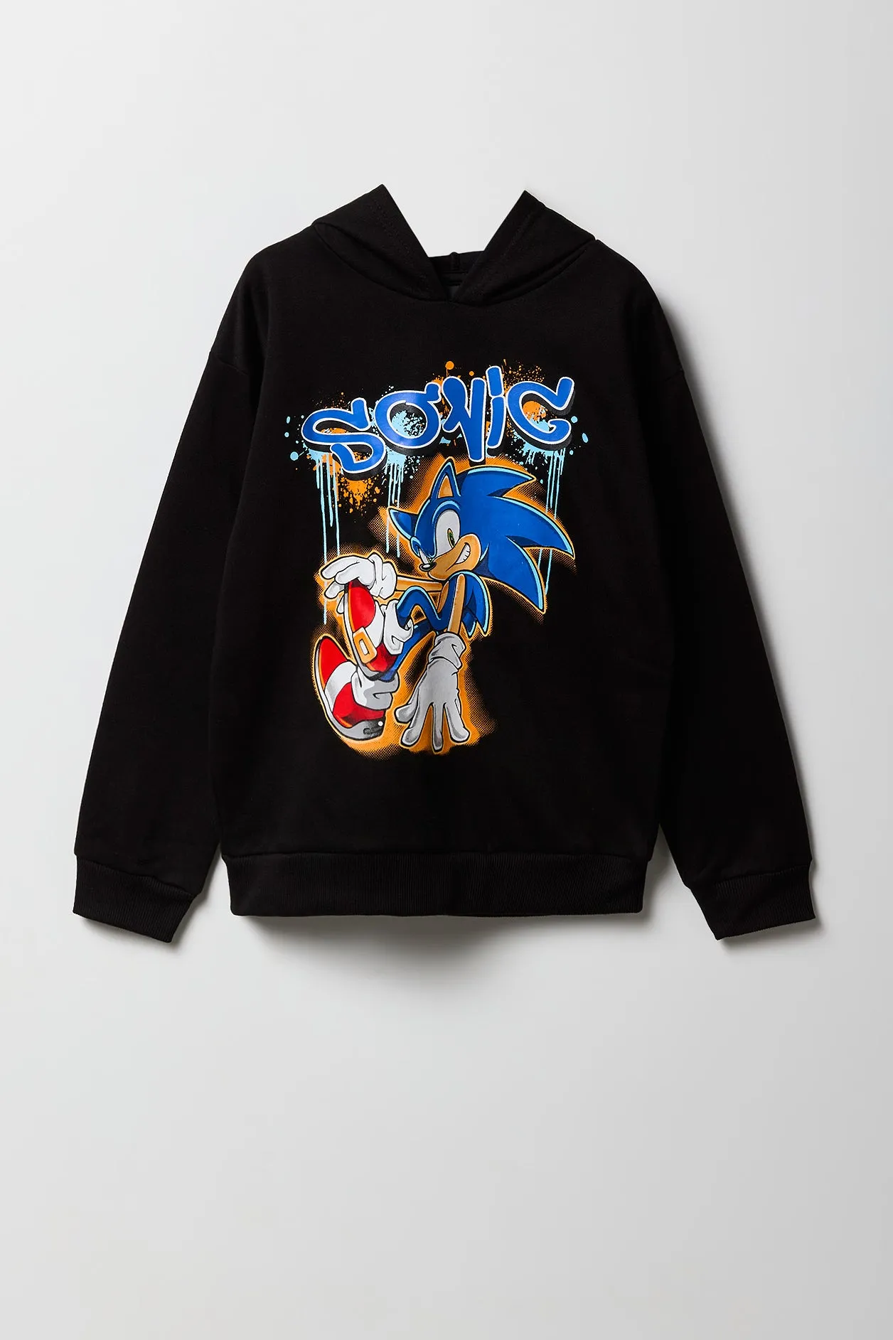 Boys Sonic Graphic Fleece Hoodie sold by Urban Planet product image thumbnail 3