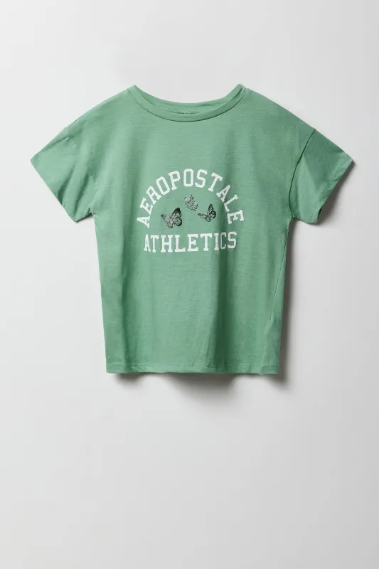 Girls Aeropostale Athletics Graphic T-Shirt sold by Urban Planet