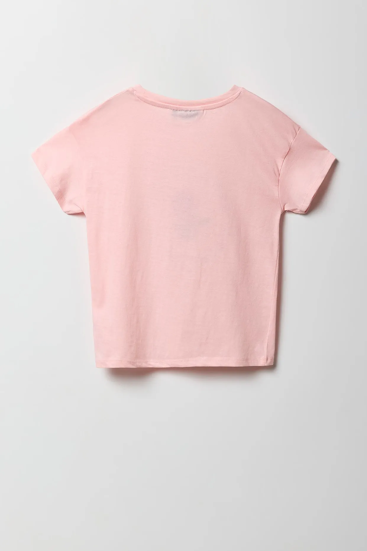 T-shirt avec motif brodé Aeropostale rose pour fille sold by Urban Planet product image thumbnail 2